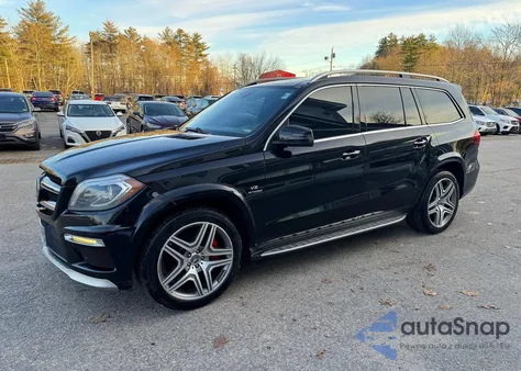 2013 Mercedes-Benz Gl 63 Amg z USA, uszkodzony, nr VIN 4JGDF7EE9DA221900